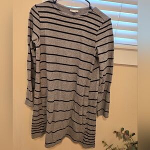 J Jill striped dress cotton/modal S